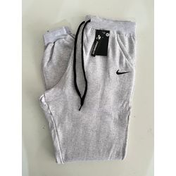 Calça Moletom NK - Cinza Claro - calcamolnk0010 - Atacado da Camiseteria Poa