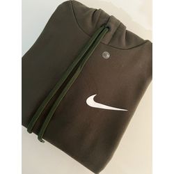 Moletom C/ Capuz Premium NK - Verde - capuzNK0080 - Atacado Porto Alegre