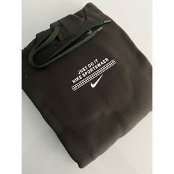 Moletom C/ Capuz Premium NK - Verde - capuzNK0106 - Atacado Porto Alegre