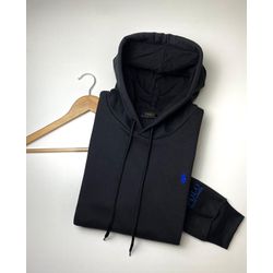 Moletom C/ Capuz Premium RL - Preto - 9010160103 - Atacado Porto Alegre