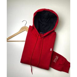 Moletom C/ Capuz Premium RL - Vermelho - 901016099 - Atacado Porto Alegre