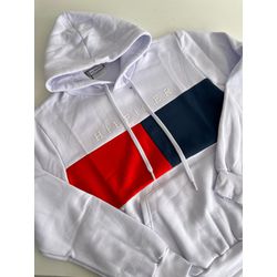Moletom C/ Capuz Premium TH - Branco - capuzth0009 - Atacado da Camiseteria Poa