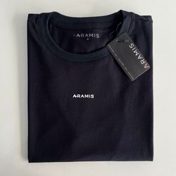 Camiseta PIMA JERSEY ARA - Preto - jerseyARA00013 - Atacado Porto Alegre