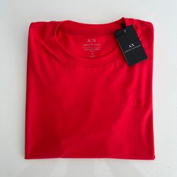 Camiseta PIMA JERSEY ARM - Vermelho - jerseyARM000 - Atacado Porto Alegre
