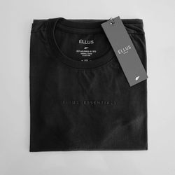 Camiseta PIMA JERSEY ELS - Preto - jerseyELS0005 - Atacado Porto Alegre