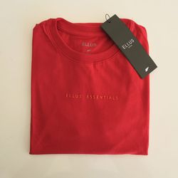 Camiseta PIMA JERSEY ELS - Vermelho - jerseyELS000 - Atacado Porto Alegre