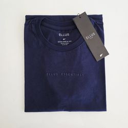 Camiseta PIMA JERSEY ELS - Azul Marinho - jerseyEL... - Atacado Porto Alegre