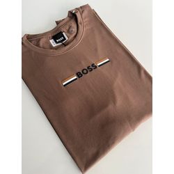 Camiseta Plus Size EGIPCIA 40.1 HB Básica - Marrom... - Atacado Porto Alegre