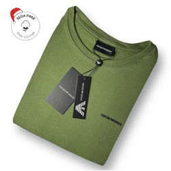 Camiseta SEDA PIMA ARM Estampada - Verde - spimaar... - Atacado da Camiseteria Poa