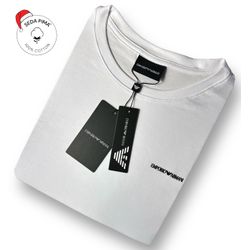 Camiseta SEDA PIMA ARM Estampada - Branco - spimaa... - Atacado da Camiseteria Poa