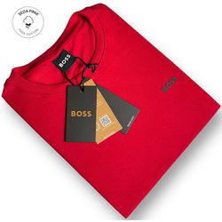 Camiseta SEDA PIMA HB Básica - Vermelho - spimaHB... - Atacado da Camiseteria Poa