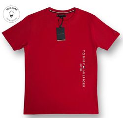 Camiseta SEDA PIMA TH - Vermelho - SPIMATH00032 - Atacado da Camiseteria Poa