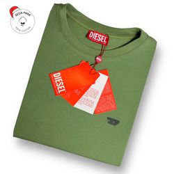 Camiseta SEDA PIMA DSL Básica - Verde - spimaDSL00... - Atacado Porto Alegre