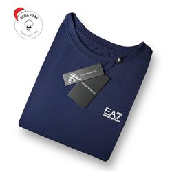Camiseta SEDA PIMA ARM Estampada - Azul Marinho - ... - Atacado Porto Alegre
