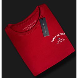 Camiseta SEDA PIMA TH - Vermelho - SPIMATH00095 - Atacado da Camiseteria Poa
