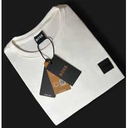Camiseta SEDA PIMA HB Básica - Off White - spimaHB... - Atacado da Camiseteria Poa