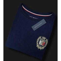 Camiseta SEDA PIMA TH - Azul Marinho - spimaTH013 - Atacado da Camiseteria Poa