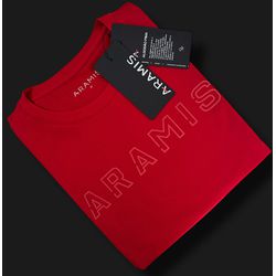 Camiseta SEDA PIMA ARA Básica - Vermelho - spimaar... - Atacado da Camiseteria Poa
