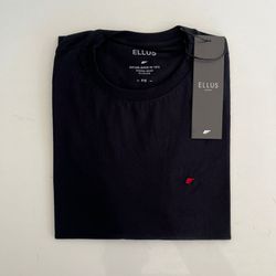Camiseta SEDA PIMA ELS - Preto - spimaELS0004 - Atacado Porto Alegre