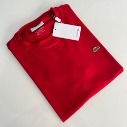 Camiseta SEDA PIMA LCT Básica - Vermelho - spimaLC... - Atacado Porto Alegre