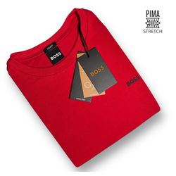 Camiseta STRETCH HB Básica - Vermelho - stretchHB0... - Atacado Porto Alegre