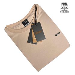 Camiseta STRETCH HB Básica - Bege - stretchHB0002 - Atacado Porto Alegre