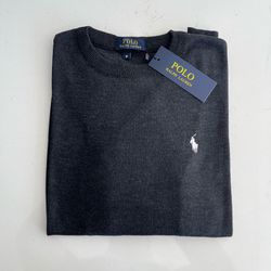 Sueter RL Gola O - Cinza Escuro - 90301200038 - Atacado da Camiseteria Poa