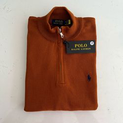 Sueter RL Meio ziper - Marrom - sueterpremium0008 - Atacado da Camiseteria Poa