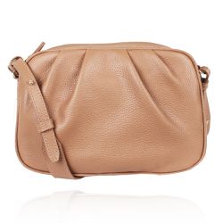 Bolsa Cátia Couro Nude - CAMPEZZO