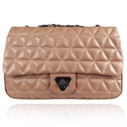 Bolsa Nina Couro Nude - CAMPEZZO