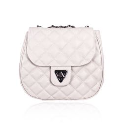 EM PRODUÇÃO | Bolsa Marilyn Couro Off White - CAMPEZZO