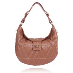 EM PRODUÇÃO | Bolsa Sarah Couro Camel - CAMPEZZO