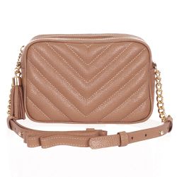 Bolsa Mini Lobby Couro Nude - CAMPEZZO