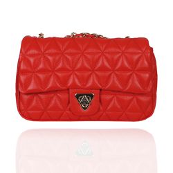 Bolsa Nina Petit Couro Red Alert - CAMPEZZO