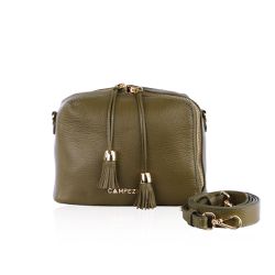 Bolsa Pantera Couro Militar - CAMPEZZO