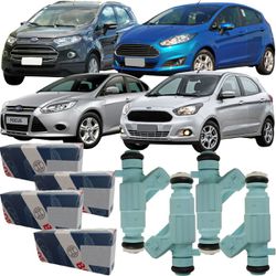 Jogo Bico Injetor Combustível Ecosport New Fiesta ... - Campos Autopeças