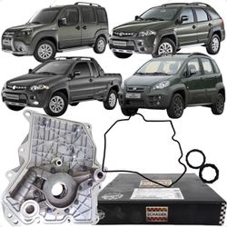 Bomba De Óleo Bravo Doblo Grand Siena Idea Palio W... - Campos Autopeças