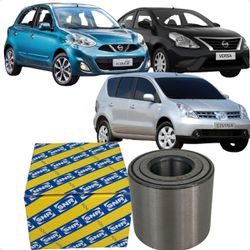 Rolamento Roda Traseiro March Versa Livina Snr GB4... - Campos Autopeças