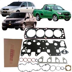 Jogo De Junta Superior Cabeçote Corsa Prisma Monta... - Campos Autopeças