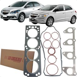 Jogo Junta Superior Cabeçote Prisma Onix 1.4 8v Fl... - Campos Autopeças