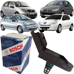 Sensor Map C3 C4 Xsara Picasso 206 207 208 307 Hog... - Campos Autopeças
