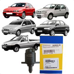 Atuador Marcha Lenta Brava Palio Weekend Siena Str... - Campos Autopeças