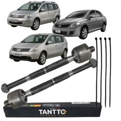 Par Braço Barra Articulação Axial Direção Livina G... - Campos Autopeças