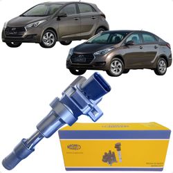 Bobina Ignição HB20 HB20S 1.0 12v Turbo 3cil Flex ... - Campos Autopeças
