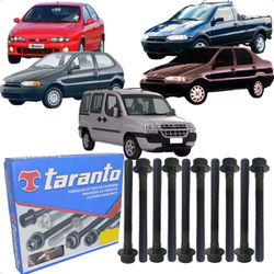 Jogo Parafusos Cabeçote Palio Weekend Siena Strada... - Campos Autopeças