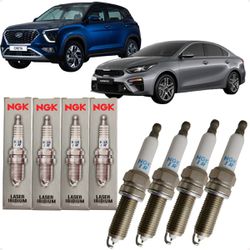 Jogo Velas Ignição Iridium Creta Cerato 2.0 16v Fl... - Campos Autopeças
