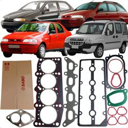 Jogo Junta Superior Cabeçote Doblo Palio Siena Pal... - Campos Autopeças