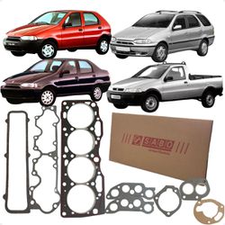 Jogo Junta Superior Cabeçote Palio Siena Strada Pa... - Campos Autopeças