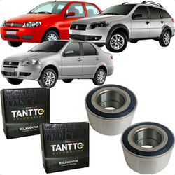 Par Rolamento Roda Dianteiro Palio Siena 1996 A 20... - Campos Autopeças