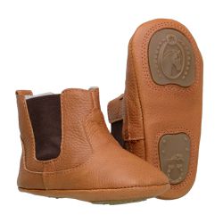 Botina Country Baby Infantil Em Couro - 051-Castor - CAPELLI BOOTS